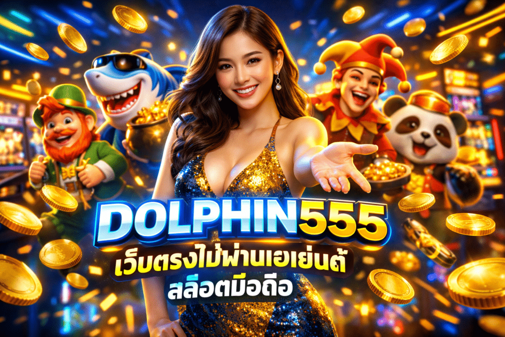 DOLPHIN555 เว็บตรงไม่ผ่านเอเย่นต์ สล็อตมือถือ